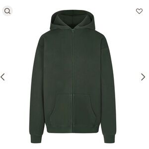 SKIMS NWT Oversized Zip Up Jacket